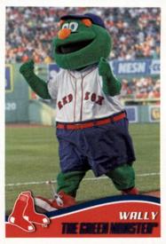 2013 Topps Stickers #18 Wally the Green Monster Front