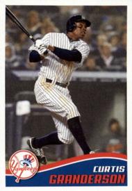 2013 Topps Stickers #23 Curtis Granderson Front