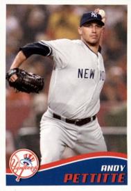 2013 Topps Stickers #26 Andy Pettitte Front