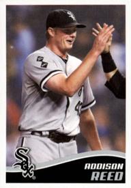 2013 Topps Stickers #49 Addison Reed Front