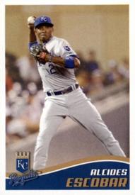 2013 Topps Stickers #74 Alcides Escobar Front