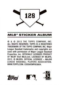 2013 Topps Stickers #128 Yu Darvish Back