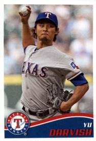 2013 Topps Stickers #128 Yu Darvish Front