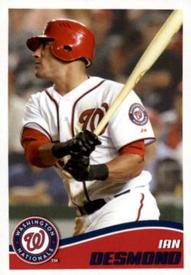 2013 Topps Stickers #178 Ian Desmond Front