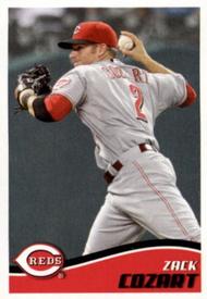 2013 Topps Stickers #193 Zack Cozart Front