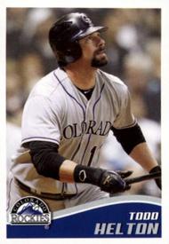 2013 Topps Stickers #237 Todd Helton Front