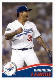 2013 Topps Stickers #245 Brandon League Front