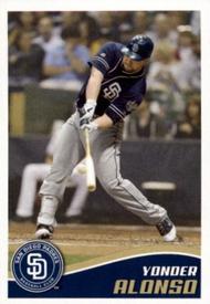 2013 Topps Stickers #253 Yonder Alonso Front