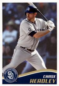 2013 Topps Stickers #254 Chase Headley Front