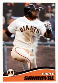2013 Topps Stickers #270 Pablo Sandoval Front