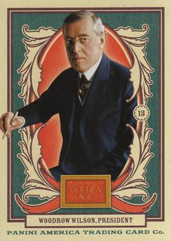 2013 Panini Golden Age #16 Woodrow Wilson Front