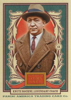 2013 Panini Golden Age #18 Knute Rockne Front