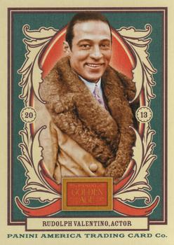 2013 Panini Golden Age #24 Rudolph Valentino Front