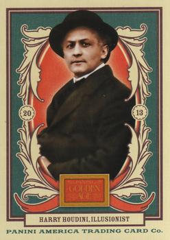 2013 Panini Golden Age #25 Harry Houdini Front
