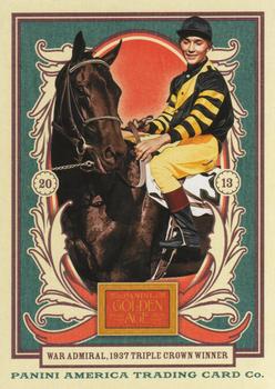 2013 Panini Golden Age #31 War Admiral Front