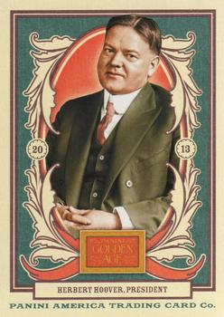 2013 Panini Golden Age #35 Herbert Hoover Front