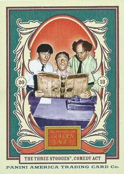 2013 Panini Golden Age #41 The Three Stooges Front