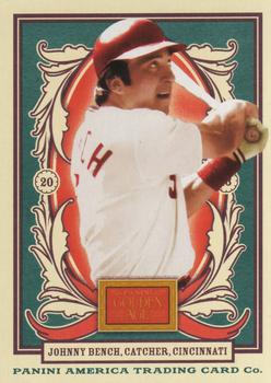 2013 Panini Golden Age #108 Johnny Bench Front