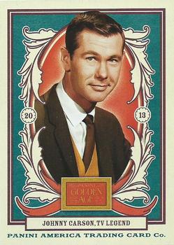 2013 Panini Golden Age #123 Johnny Carson Front