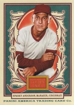 2013 Panini Golden Age #141 Sparky Anderson Front