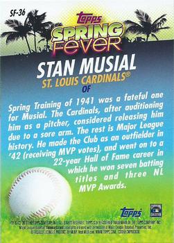 2013 Topps - Spring Fever #SF-36 Stan Musial Back