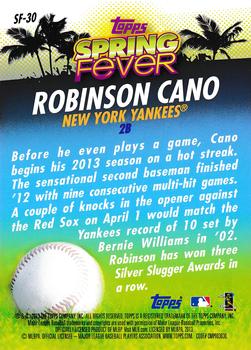 2013 Topps - Spring Fever #SF-30 Robinson Cano Back
