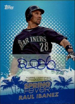 2013 Topps - Spring Fever Autographs #SFA-RI Raul Ibanez Front