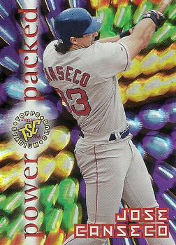 1996 Stadium Club - Power Packed #PP3 Jose Canseco Front