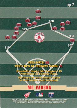 1996 Stadium Club - Power Packed #PP7 Mo Vaughn Back
