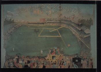 1995 Comic Images Phil Rizzuto's Baseball: The National Pastime #4 Polo Grounds Print Front