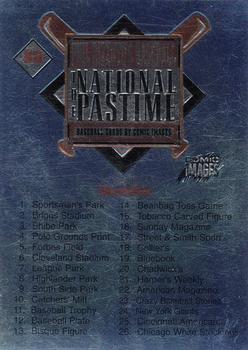1995 Comic Images Phil Rizzuto's Baseball: The National Pastime #90 Checklist Front