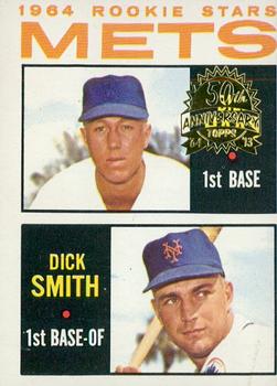 2013 Topps Heritage - 50th Anniversary Buybacks #398 Mets 1964 Rookie Stars (Bill Haas / Dick Smith) Front