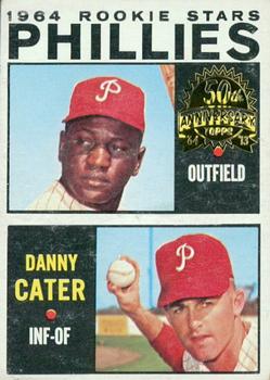 2013 Topps Heritage - 50th Anniversary Buybacks #482 Phillies 1964 Rookie Stars (John Briggs / Danny Cater) Front