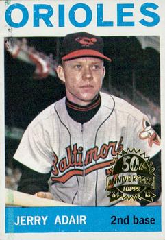 2013 Topps Heritage - 50th Anniversary Buybacks #22 Jerry Adair Front
