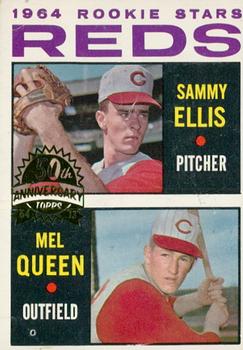 2013 Topps Heritage - 50th Anniversary Buybacks #33 Reds 1964 Rookie Stars (Sammy Ellis / Mel Queen) Front