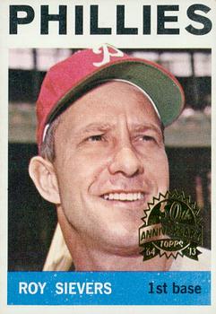 2013 Topps Heritage - 50th Anniversary Buybacks #43 Roy Sievers Front