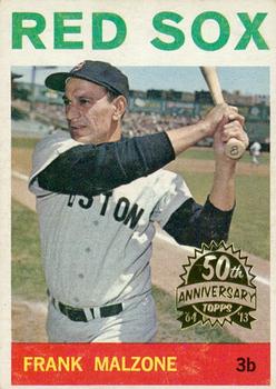 2013 Topps Heritage - 50th Anniversary Buybacks #60 Frank Malzone Front