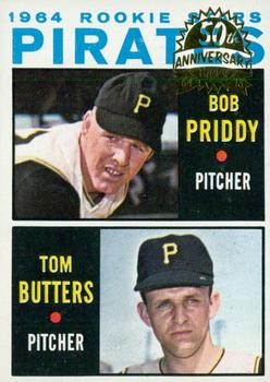 2013 Topps Heritage - 50th Anniversary Buybacks #74 Pirates 1964 Rookie Stars (Bob Priddy / Tom Butters) Front
