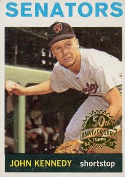 2013 Topps Heritage - 50th Anniversary Buybacks #203 John Kennedy Front