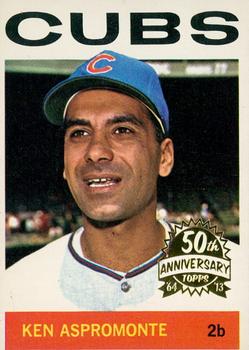 2013 Topps Heritage - 50th Anniversary Buybacks #252 Ken Aspromonte Front