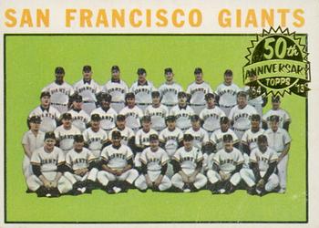 2013 Topps Heritage - 50th Anniversary Buybacks #257 San Francisco Giants Front