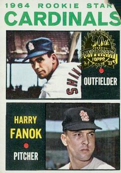 2013 Topps Heritage - 50th Anniversary Buybacks #262 Cardinals 1964 Rookie Stars (Mike Shannon / Harry Fanok) Front