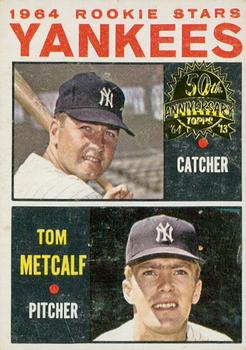 2013 Topps Heritage - 50th Anniversary Buybacks #281 Yankees 1964 Rookie Stars (Jake Gibbs / Tom Metcalf) Front