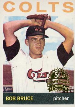 2013 Topps Heritage - 50th Anniversary Buybacks #282 Bob Bruce Front