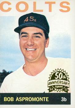 2013 Topps Heritage - 50th Anniversary Buybacks #467 Bob Aspromonte Front