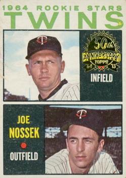 2013 Topps Heritage - 50th Anniversary Buybacks #532 Twins 1964 Rookie Stars - Bloomfield / Nossek Front