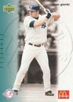 2003 Upper Deck McDonald's New York Yankees #4 Jason Giambi Front