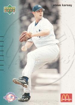 2003 Upper Deck McDonald's New York Yankees #9 Steve Karsay Front