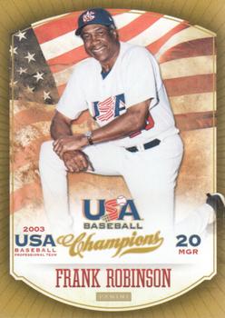 2013 Panini USA Baseball Champions #33 Frank Robinson Front