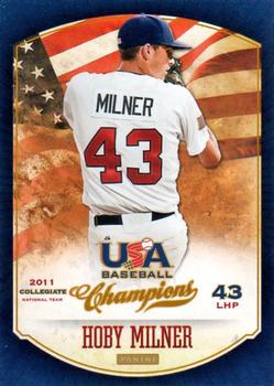 2013 Panini USA Baseball Champions #121 Hoby Milner Front